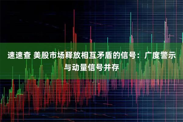 速速查 美股市场释放相互矛盾的信号：广度警示与动量信号并存